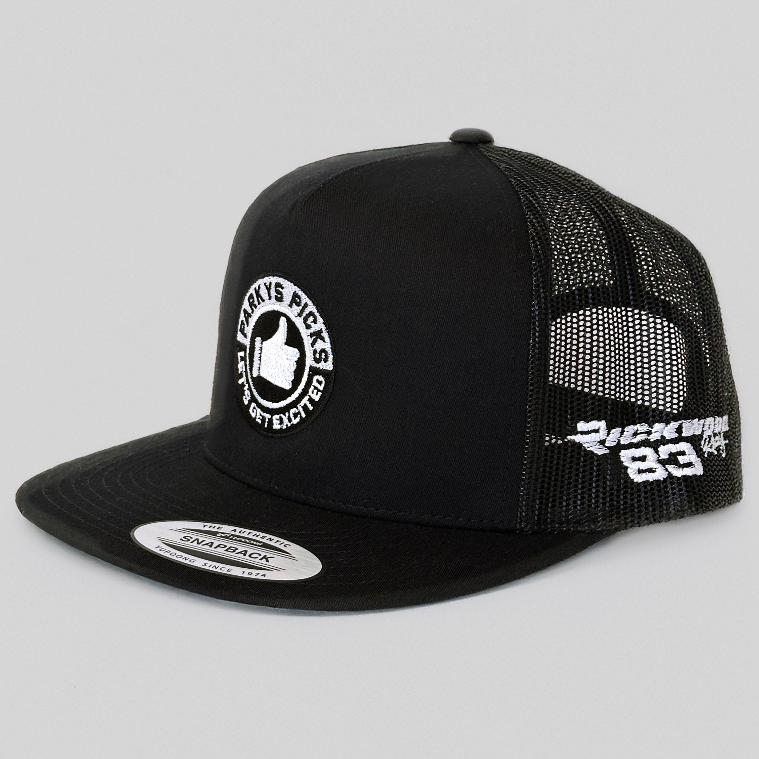 Black Snapback Hat
