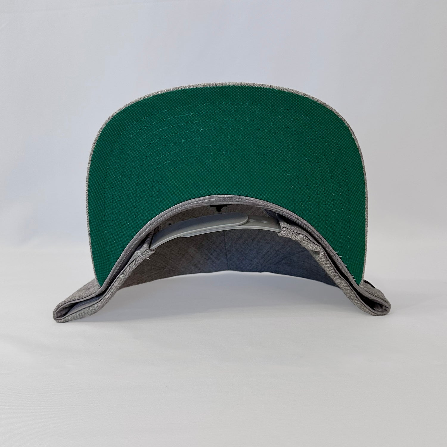 Parky's Picks rare Hat, Full Heather Premium Snapback, showing premium stitching.