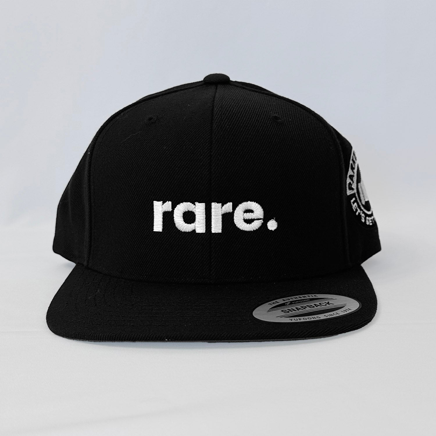 Parkys Picks rare black patch snapback hat with premium 3D patch and Yupoong structure