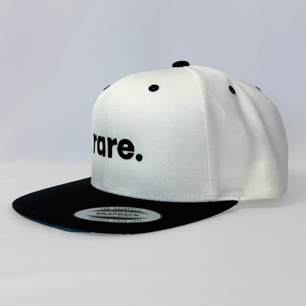 Parkys Picks rare white snapback hat with authentic Yupoong premium stitching