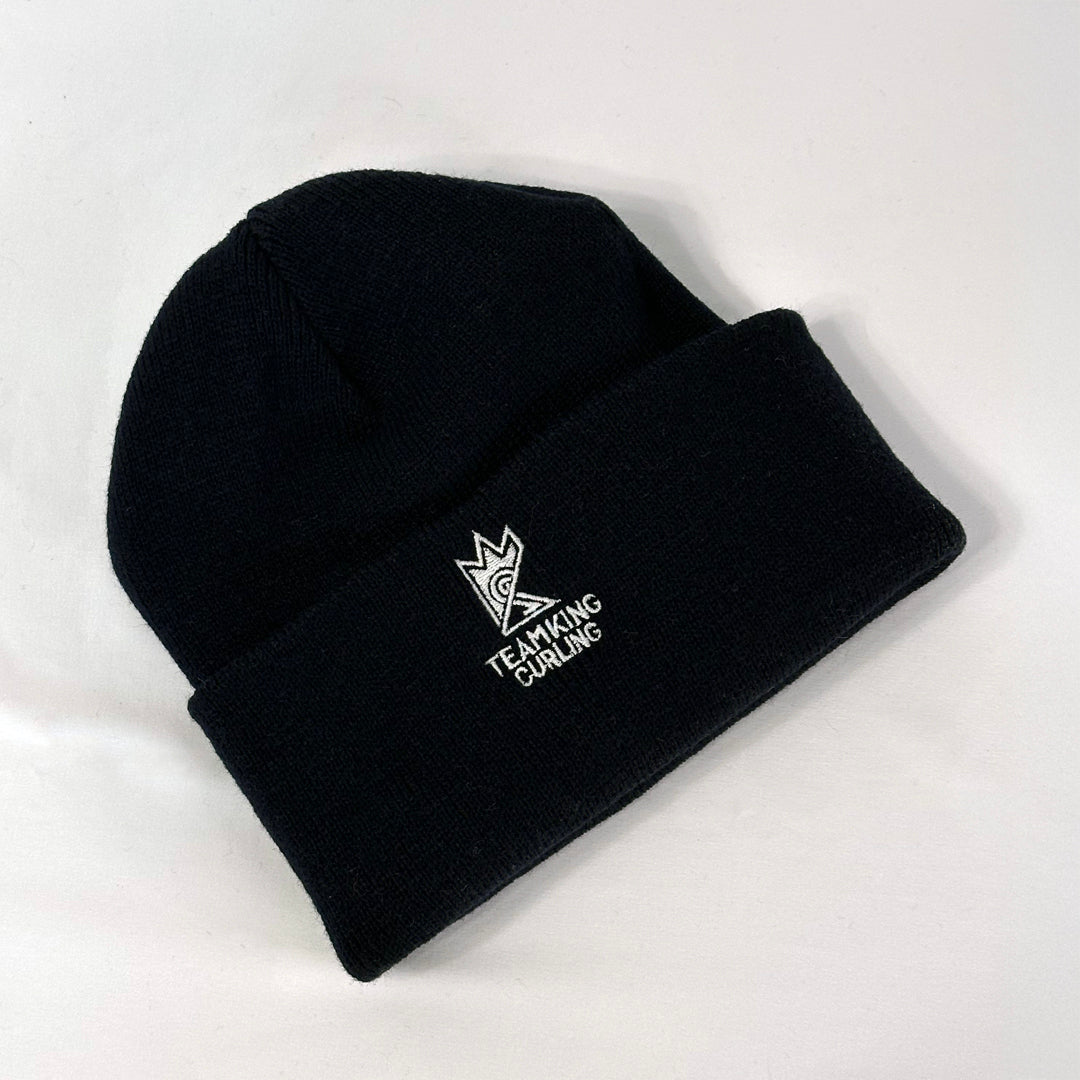 Parky’s Picks Team Curling Toque with premium white stitching 