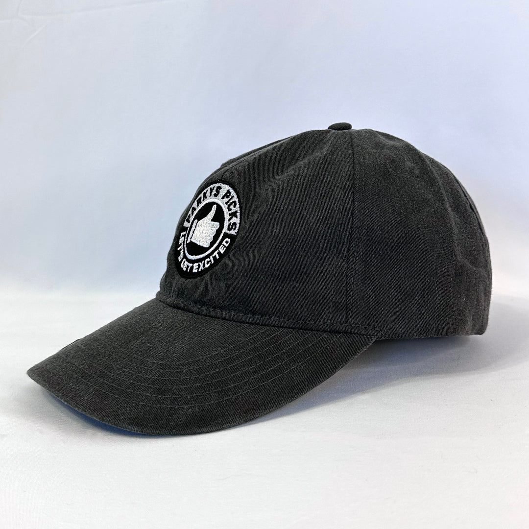 Parkys Picks Original Vintage Hat in 100% cotton with premium embroidered logo