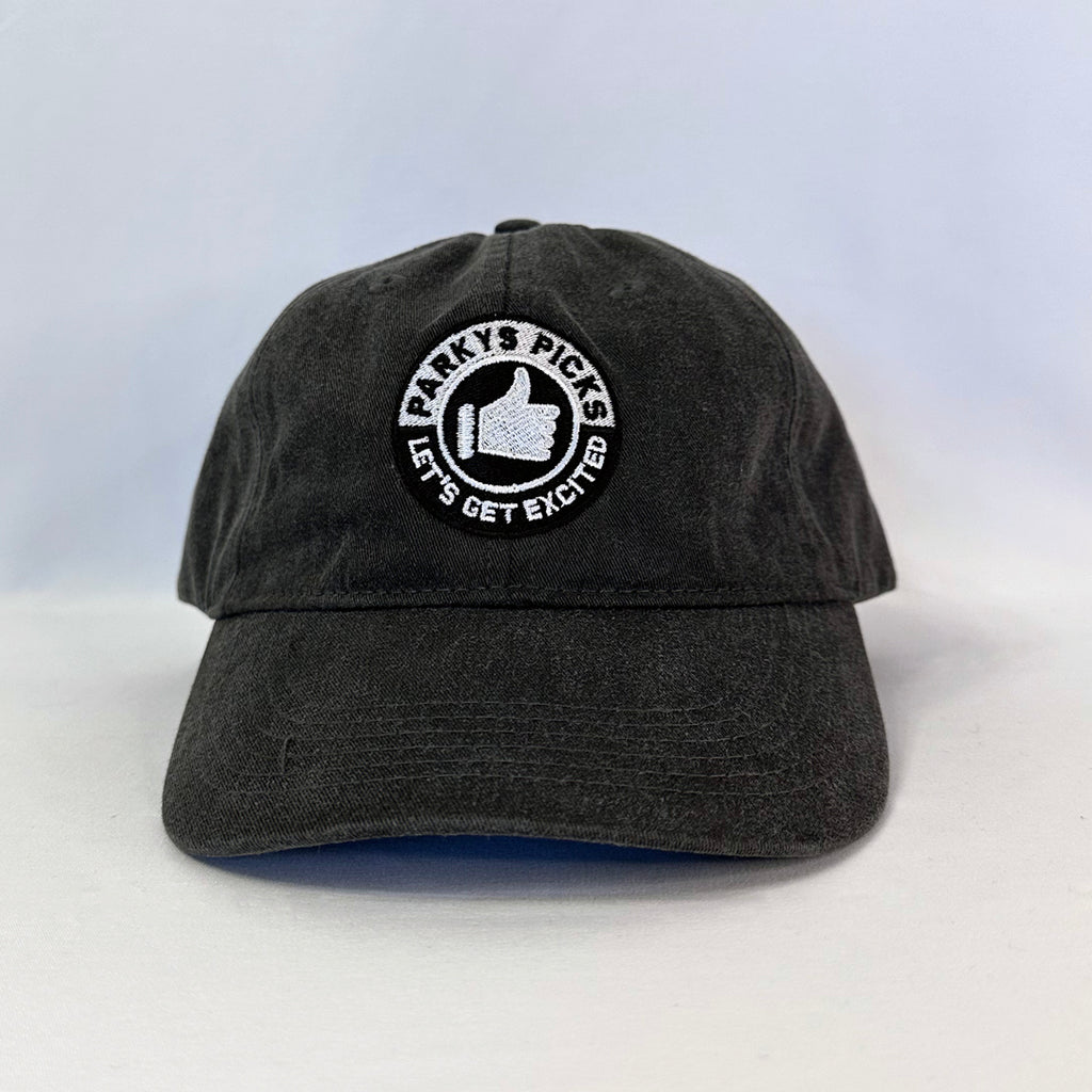 Parkys Picks Original Vintage Hat in 100% cotton with premium embroidered logo