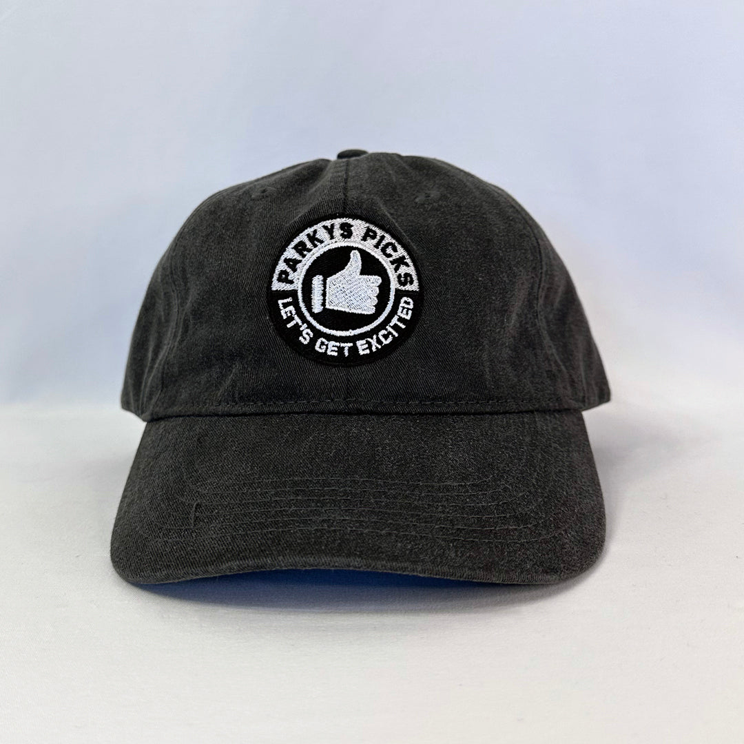 Parkys Picks Original Vintage Hat in 100% cotton with premium embroidered logo